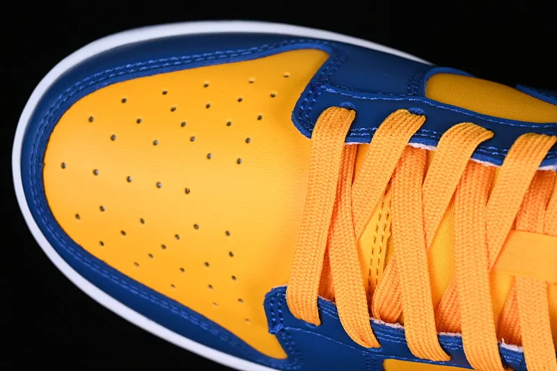 All categories Nk SB Dunk series Nk SB Dunk Low low-top sneakers Nk Dunk SB Low blue and yellow color matching SB smashed backboard fashion casual sneakers DD1391-402